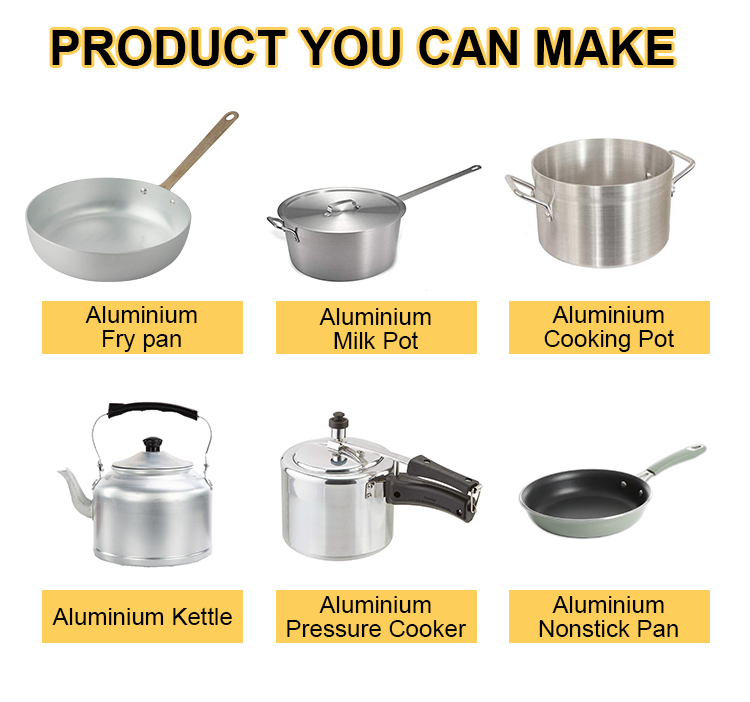 Pot and Pan Meta Spinning Production Line Aluminum Metal Cooking Hot Pot Making Machine