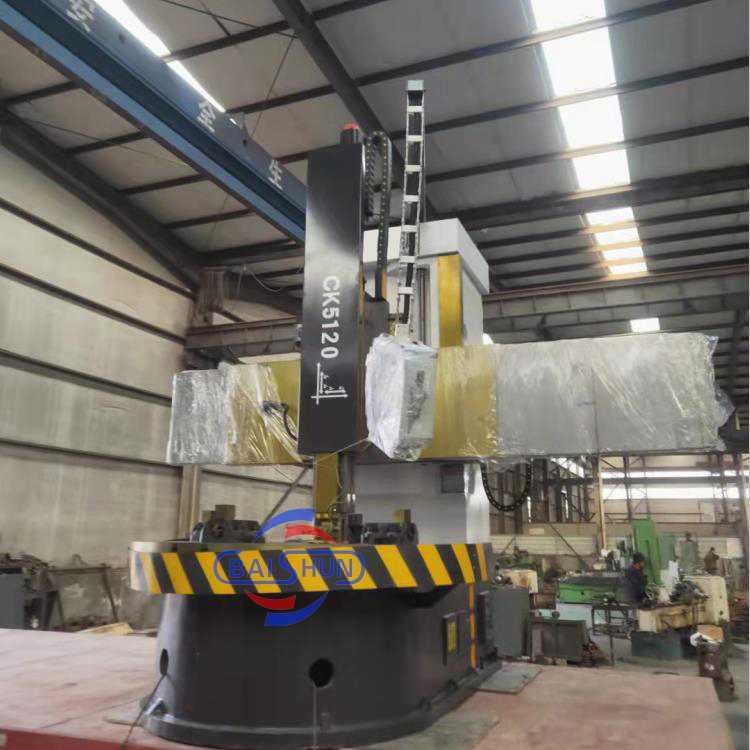 Large 2000mm Diameter Metal Turning Lathe Single Column Vertical Lathe CNC Vertical Lathe CK5120