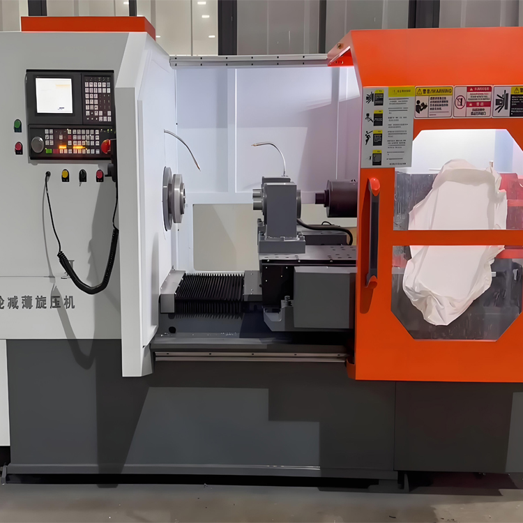 Automatic CNC Stainless Steel Aluminum Metal Lathe Spinning Machine for Lamps Cookware Crafts Barrel Cone Parabola Spinning