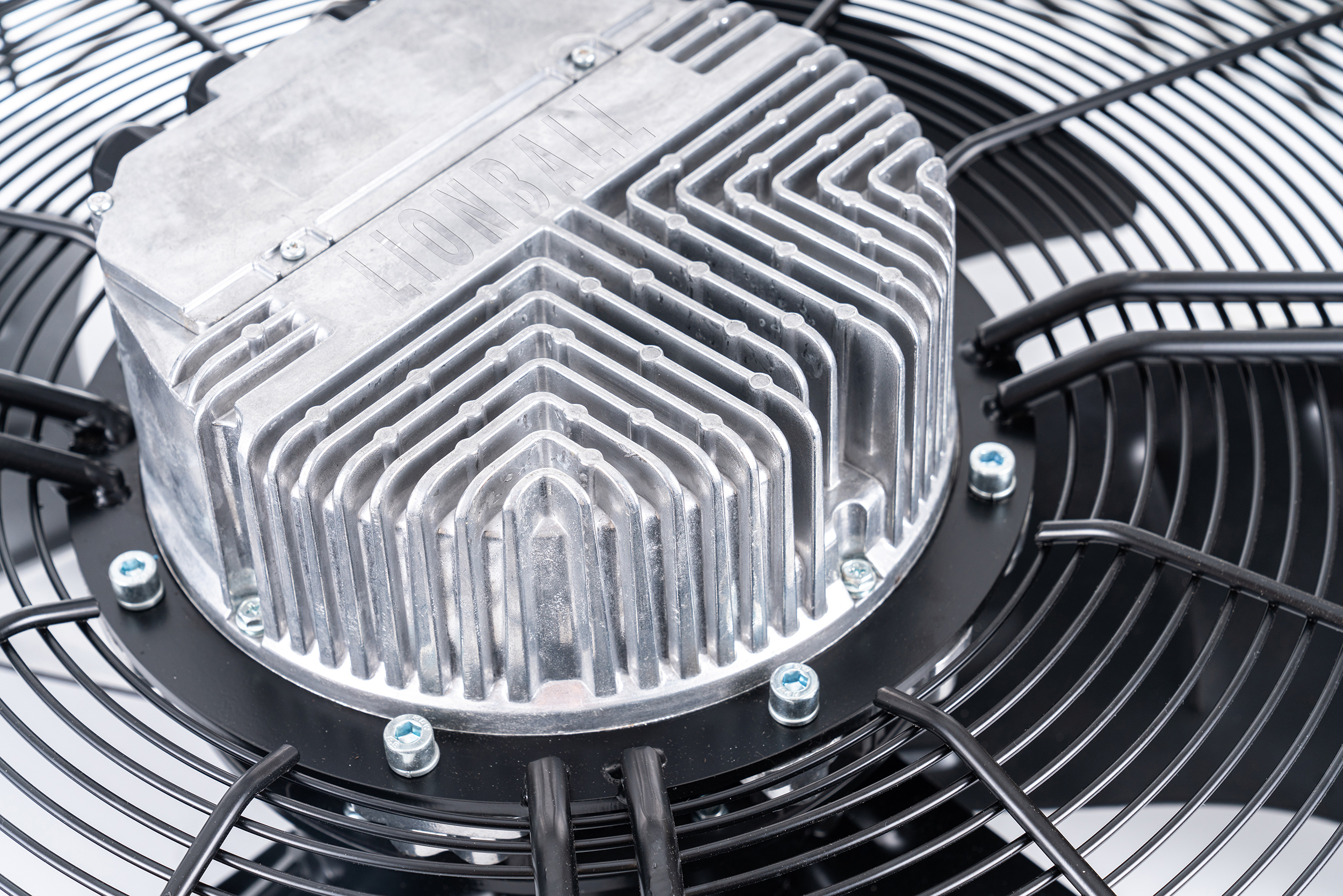 Industrial Ventilation Axial Exhaust Fans Outer Rotor High Speed EC Axial Fans 550mm