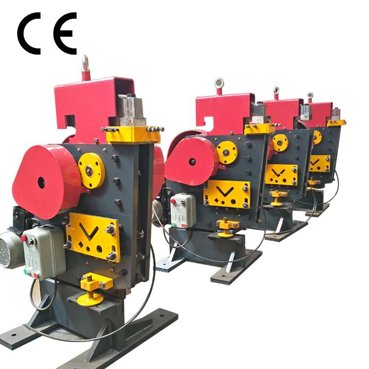 All-in-One QA32-8b Electric Mechanical Angle Punching Shearing Machine Hydraulic Ironworker For Automatic Metal Cutting