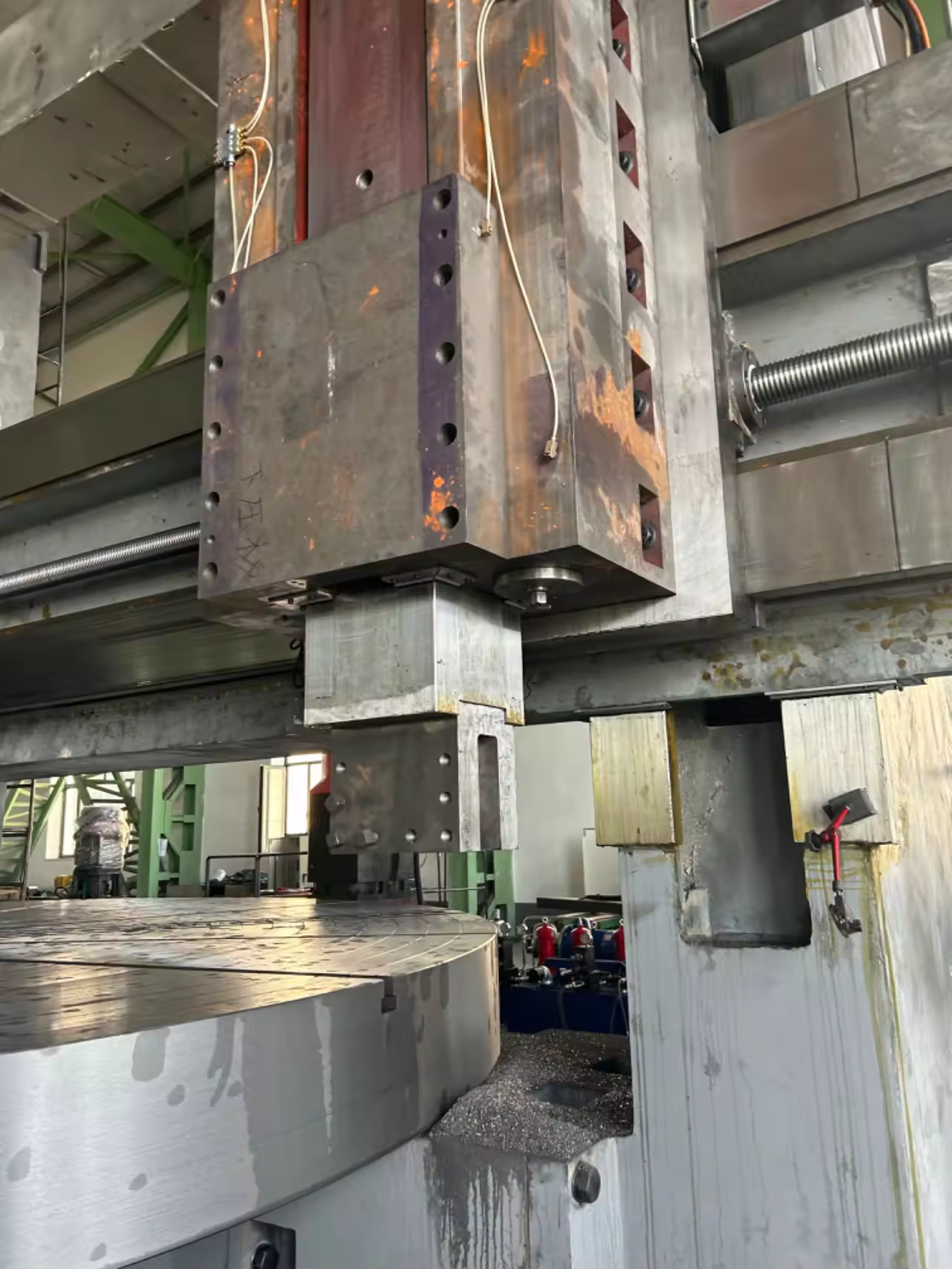 Highly Efficient CNC Double Column Single Column Turning Metal Vertical Lathe Machine Price for Large Diameter Workpieces