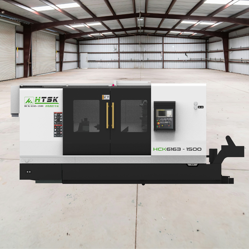 Industrial Heavy Duty Horizontal CNC Lathe, High Speed Full Enclosure For Metal Machining