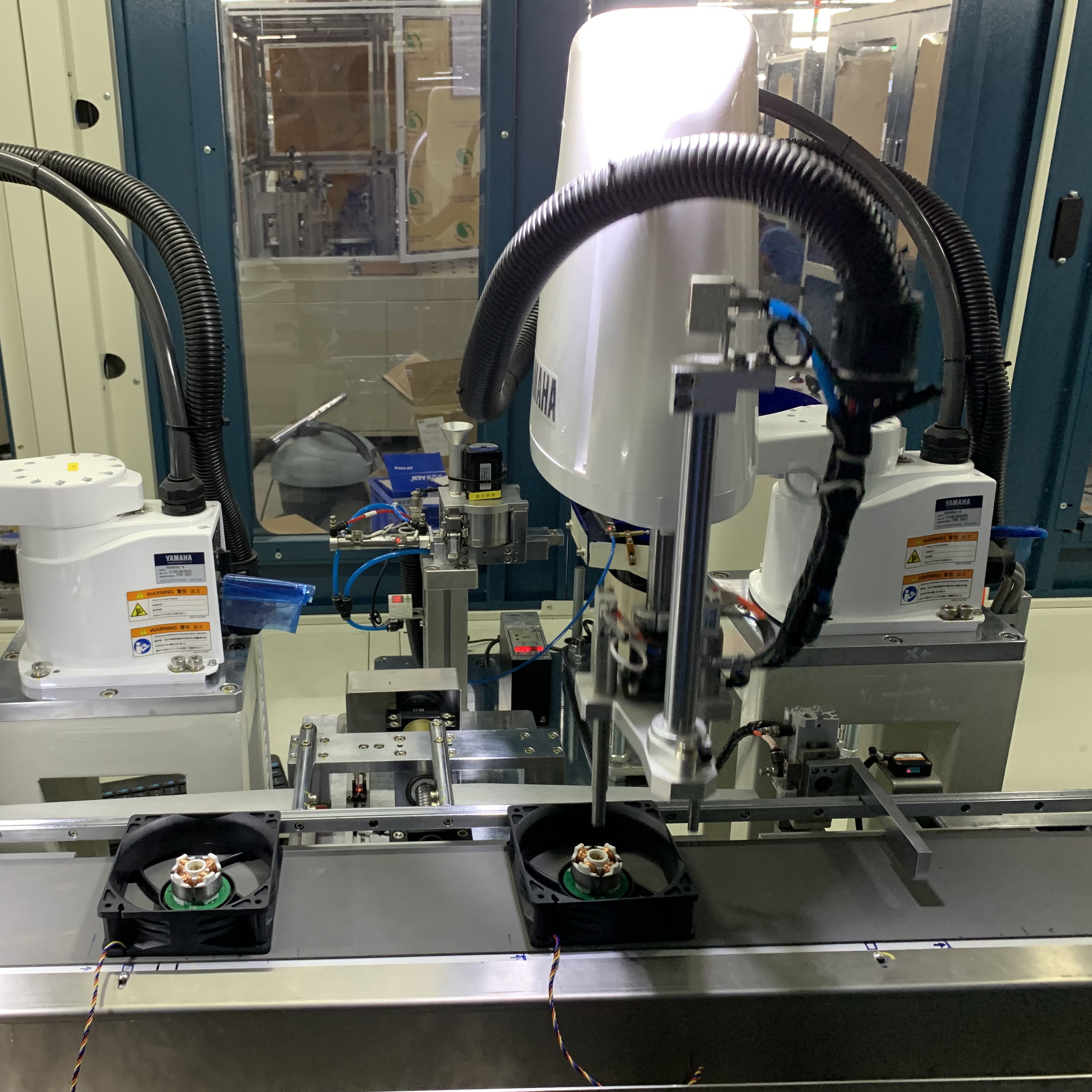 Axial Fan Automated Assembly Line High-Speed Robotic Production System for Industrial &amp; HVAC Cooling Fans