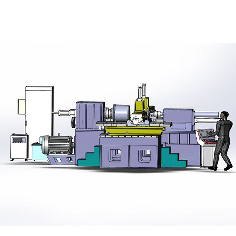CNC double wheel spinning machine display 2