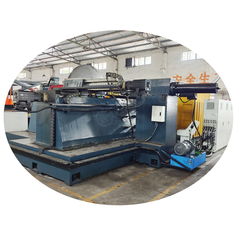 Heavy-duty Double-Roller Pressure Vessel/Oil Tank Head Automatic Hydraulic CNC Spinning Machine