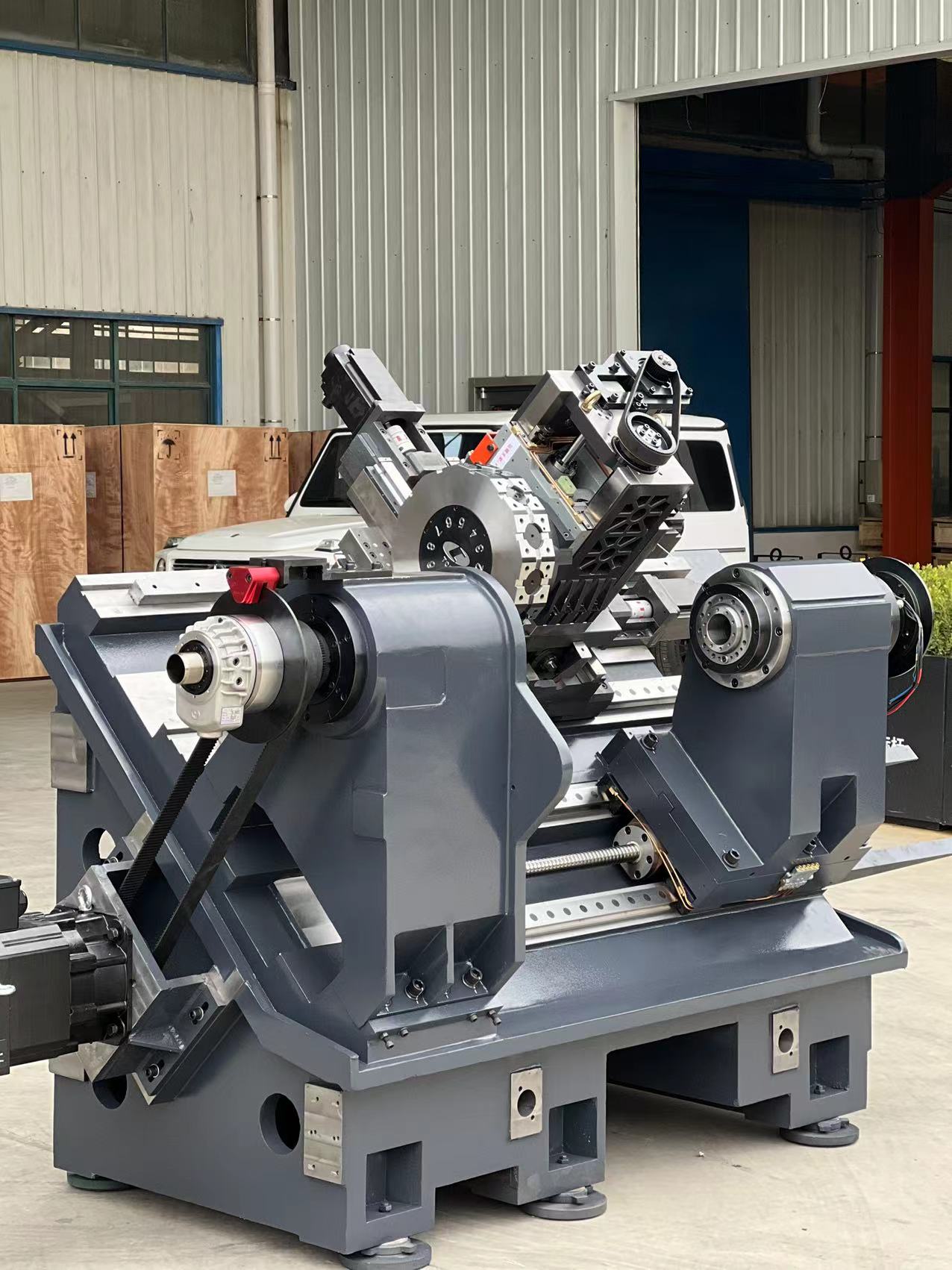 TURNING MACHINE CENTER CTX200S DOUBLE-SPINDLE CNC LATHE WITH Y Axis