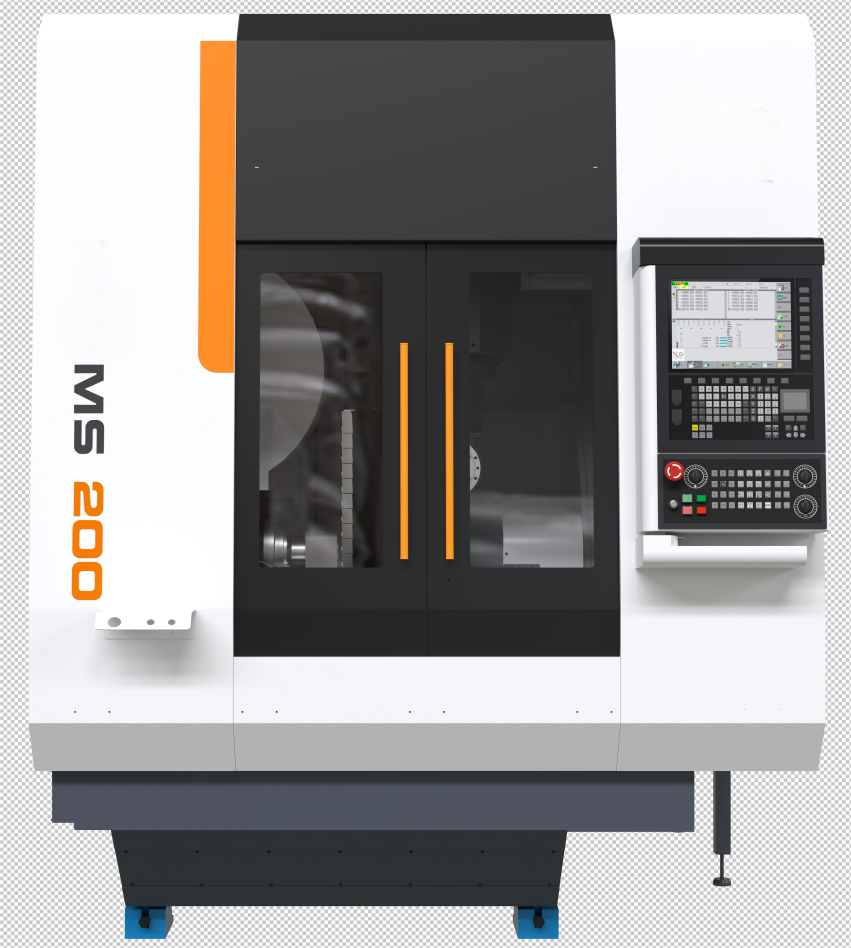Aerospace Gas Turbine Use High-precision 5 Axis CNC Milling and Grinding Center Multi-grind Machine