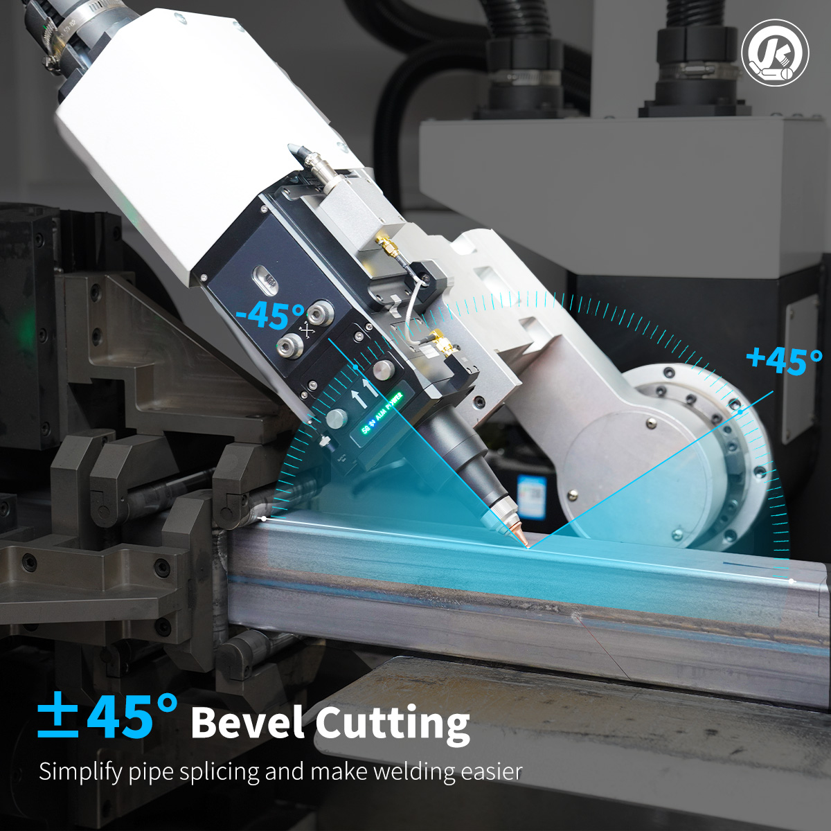 Automatic 6m 9m CNC Fiber Laser Cutting Machine For Pipes Aluminum Tubes 160mm Diameter Stainless Steel Metal Tube Laser Cutter