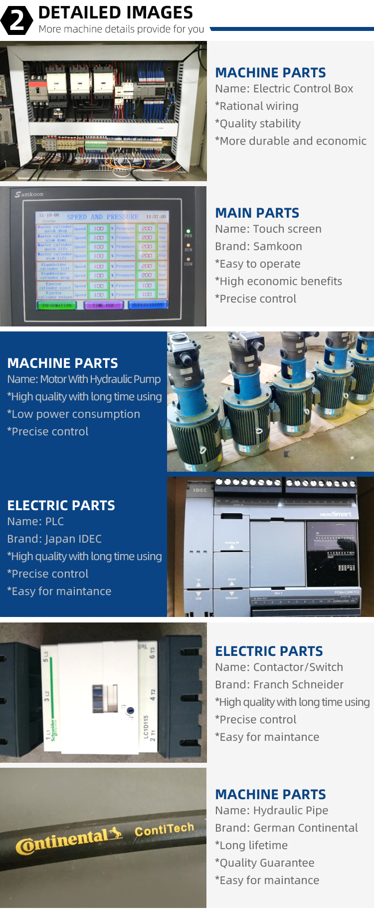 High Precision Servo Control Hydraulic Press for Aluminum Pot 200T, Cookware Making Machine