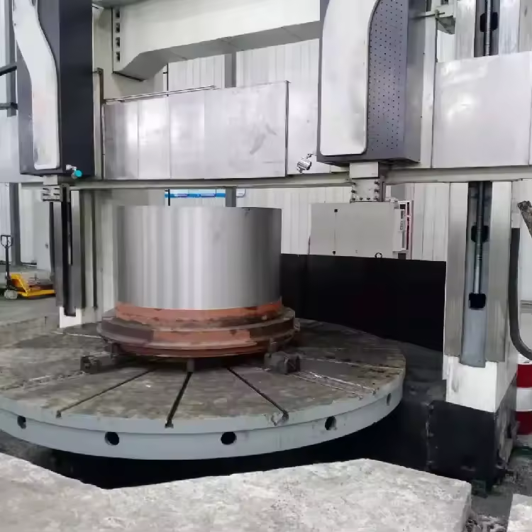 Highly Efficient CNC Double Column Single Column Turning Metal Vertical Lathe Machine Price for Large Diameter Workpieces