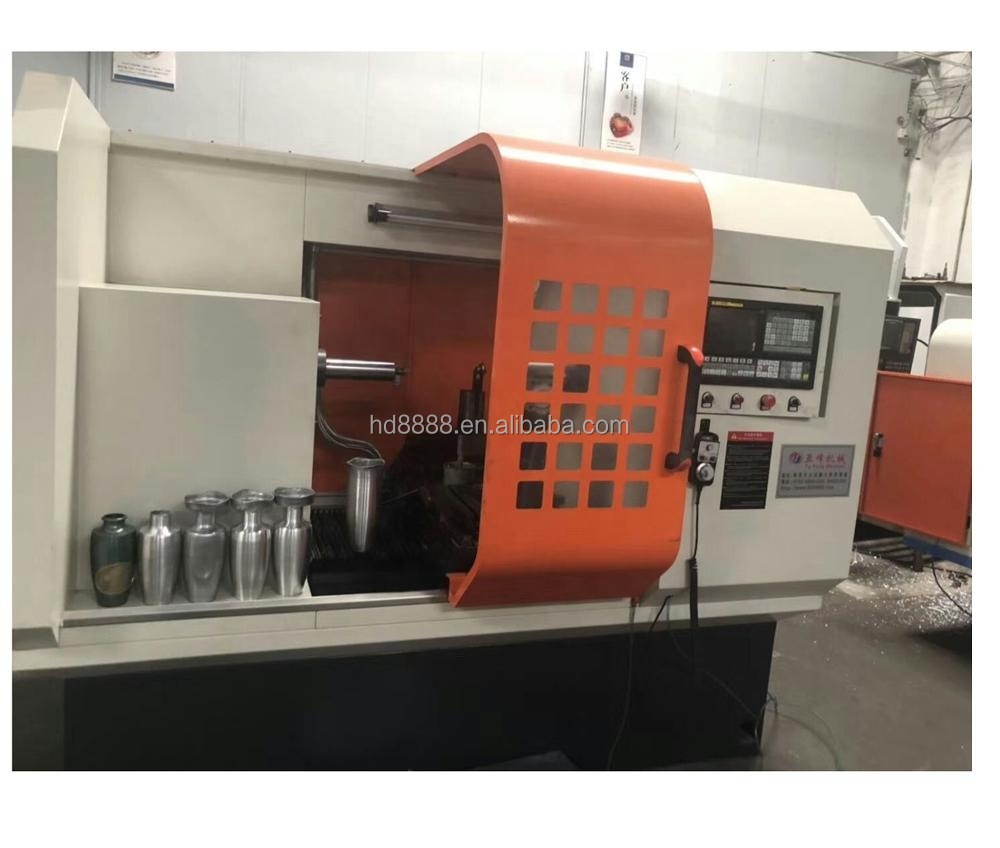 CNC Spinning Process Diagram