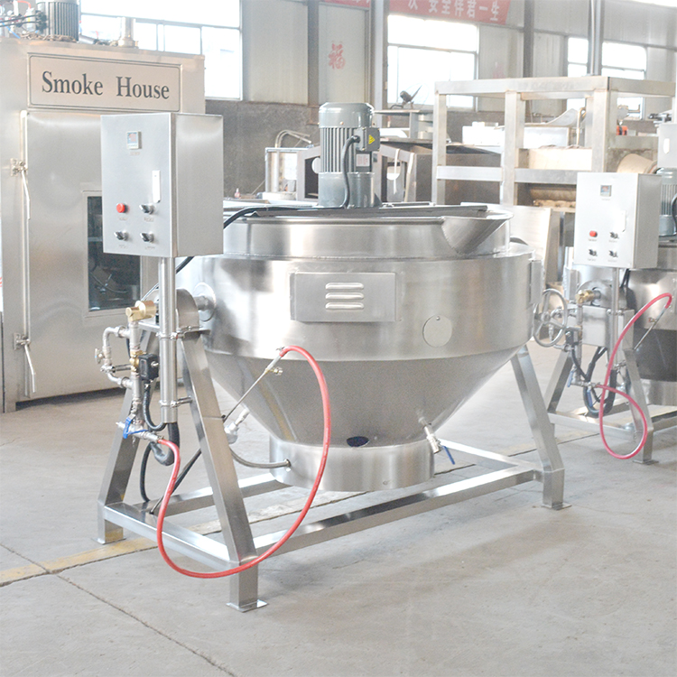Commercial Cooking Mixer Angle View