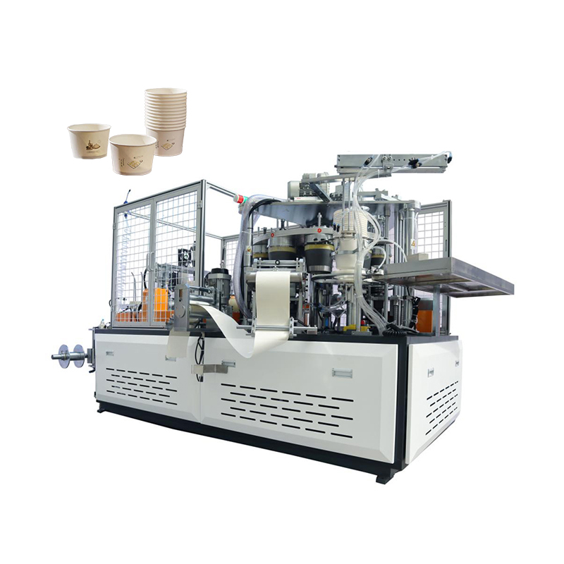 HF-SLW09 Easy-to-Operate Fully Automatic Paper Salad Bowl Forming Machine