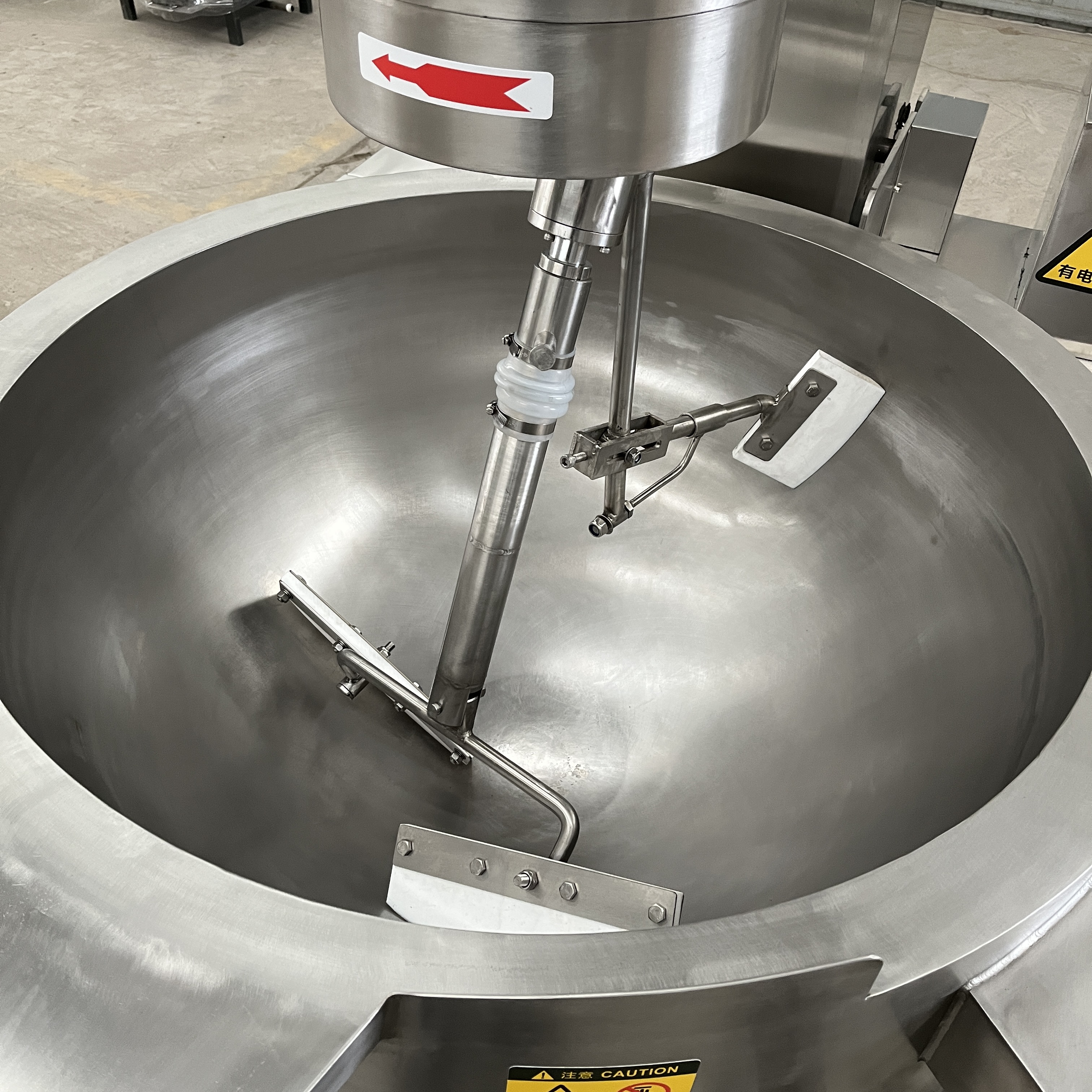 Automatic pan turning