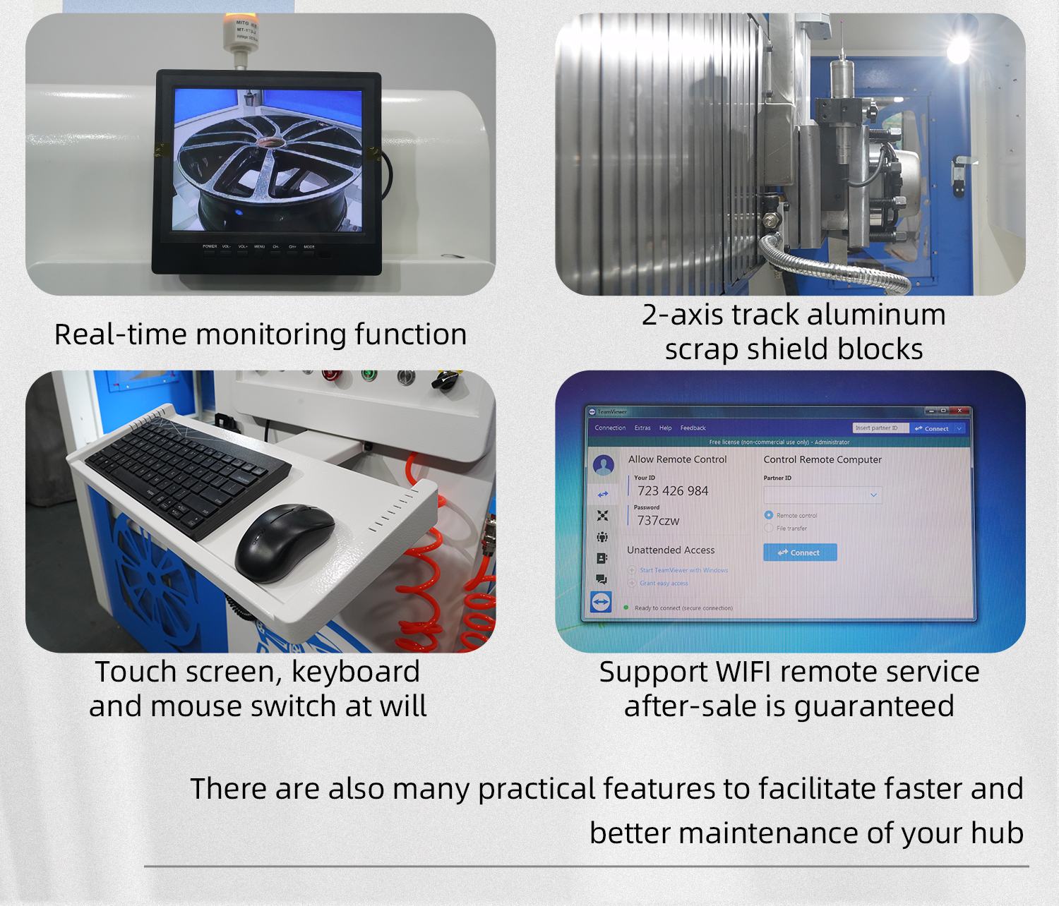 China Vertical Wheel Repair Cnc Lathe with Rim Repair and Lathe Machine Alloy Wheel DCM32P-S