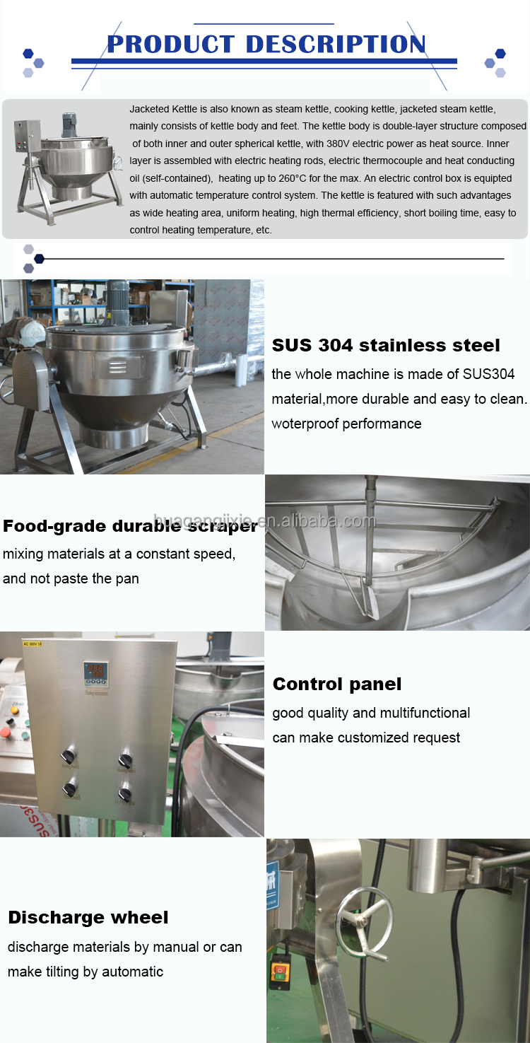 Commercial Cooking Mixer Detail View