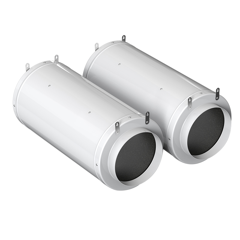 Ventilation Equipment Manufacturer 12 Inch Silencer High Speed High Air Pressure Cool Air EC Duct Fan