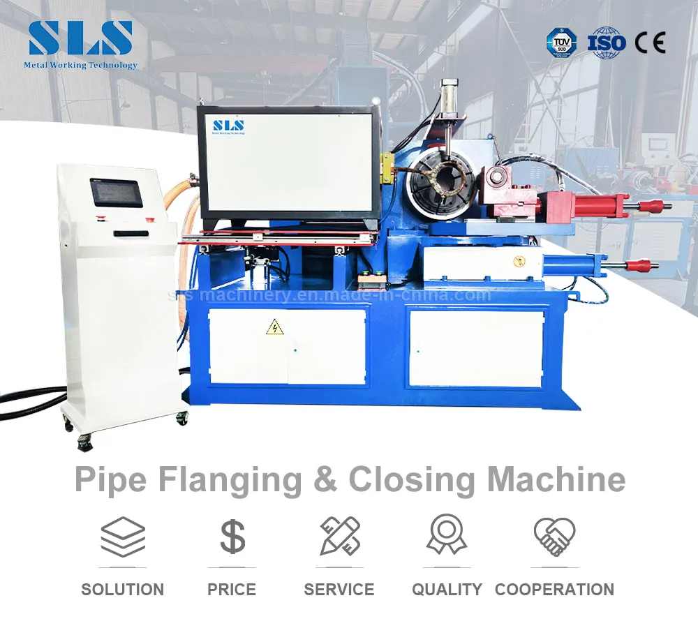 Heavy Duty Automatic Sealer Tube End Closing Machine for Drying Filter Copper Pipe Necking Forming