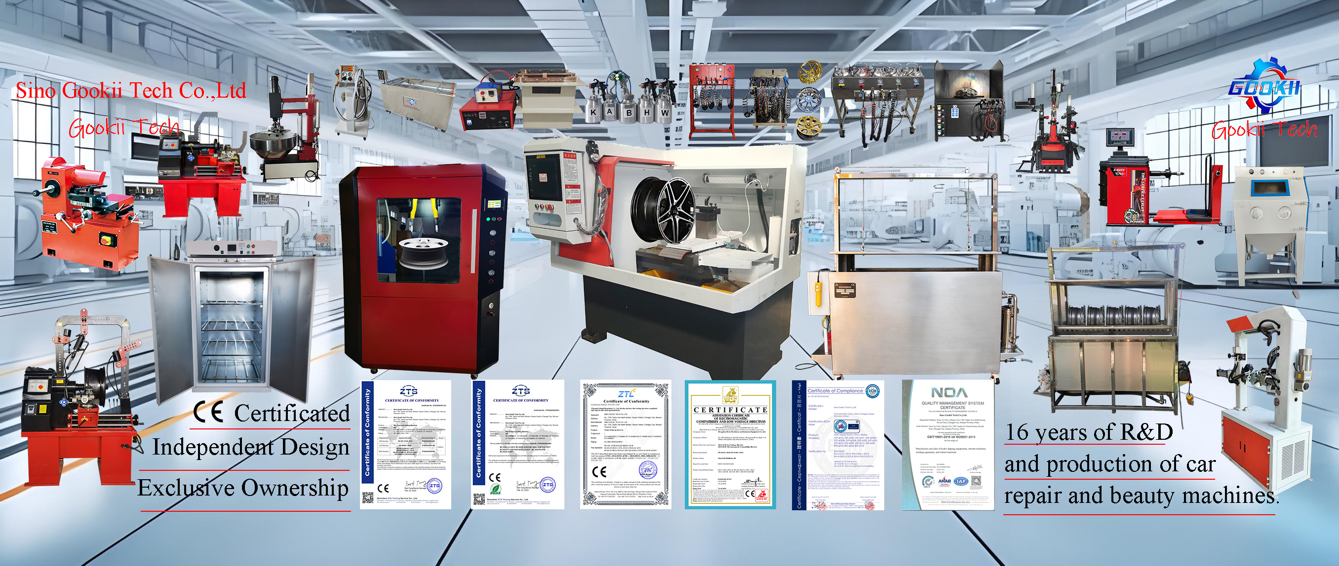 Wheel Repair Machine