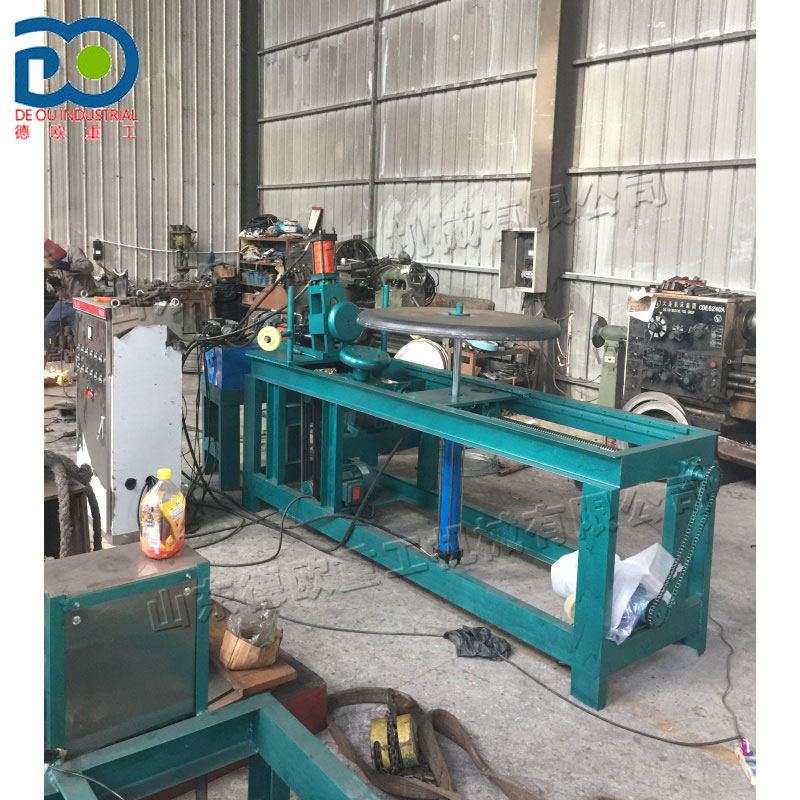 Stainless Steel Pressure Cap Spinning Machine Horizontal Hydraulic Conical Head Spinning and Flanging Machine