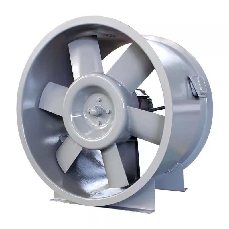 SWF Stainless Steel Blade Industrial Mixed Flow Exhaust Fan High Speed for Buildings Cold Storage Textile Ventilation