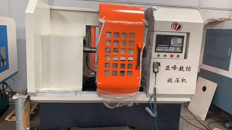 Copper Metal Spinning Machine for Ventilation Fan CNC Lathe Machine Horizontal Flow Forming Machine for Copper Iron Hardware