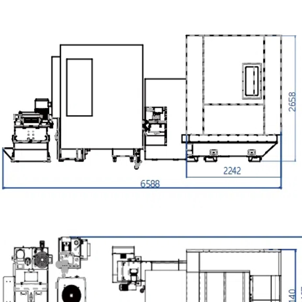 Aerospace Gas Turbine Use High-precision 5 Axis CNC Milling and Grinding Center Multi-grind Machine