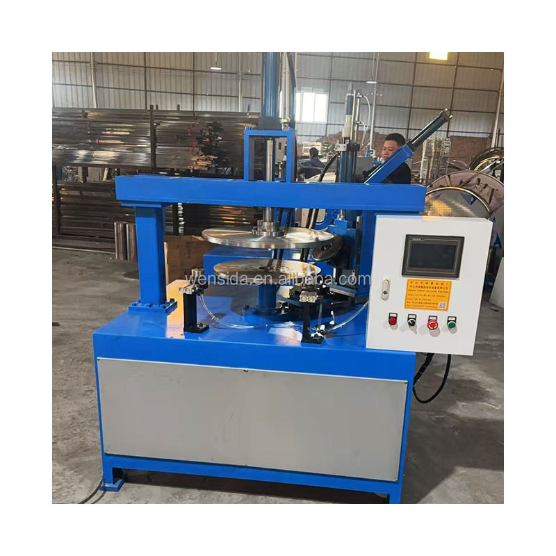 Circular Hydraulic Curling Machine/stainless Steel Flanging Machine/automatic Conical Forming Stainless Steel Spinning Flanging