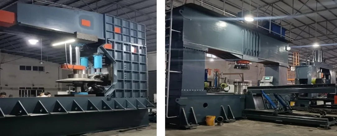 Dish Head Spinning Pressing Machine for Road Tankers Production