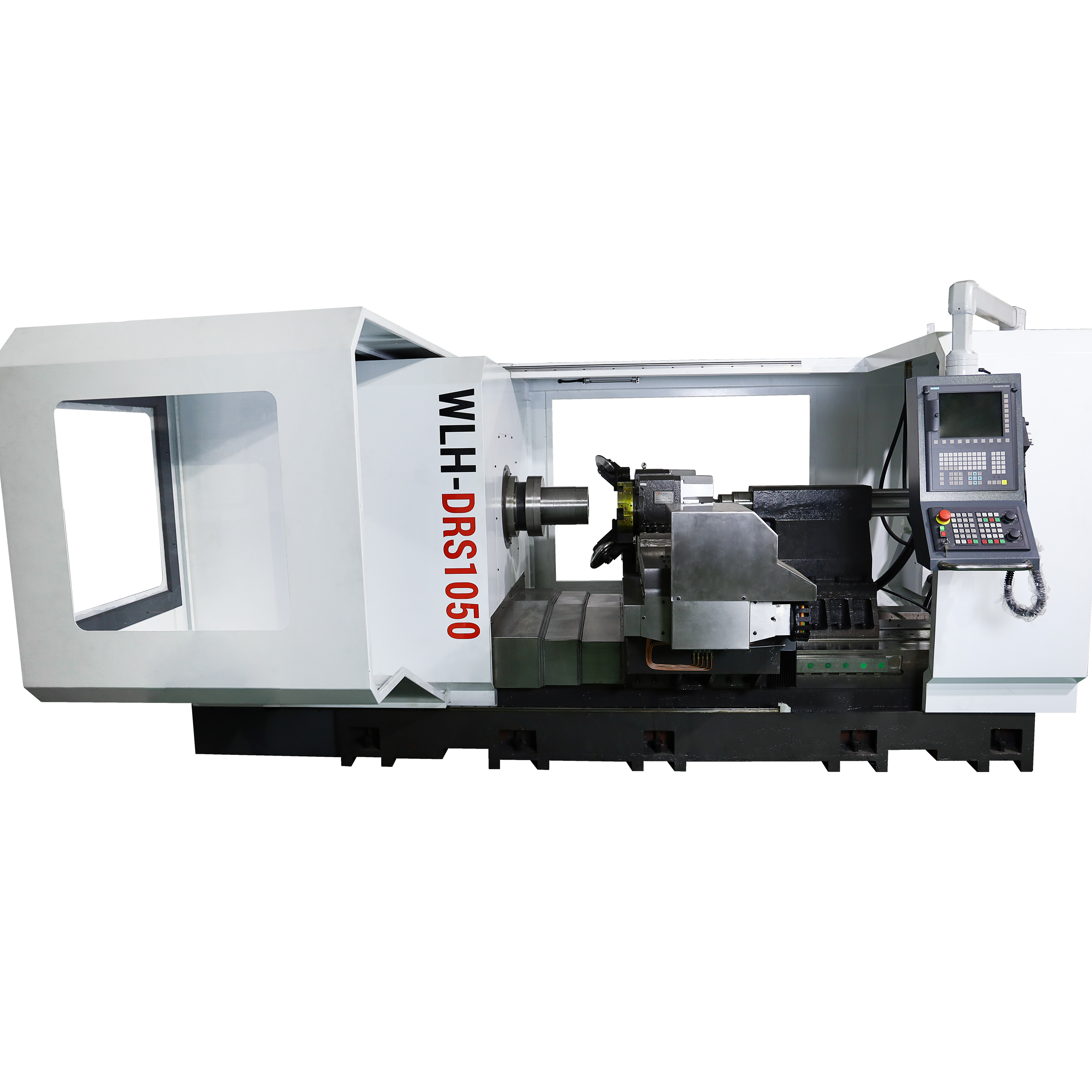 Hot Selling Heavy Duty CNC Metal Spinning Machine WLH-DRS1050 With Double Roller for Container Electric Power Industry