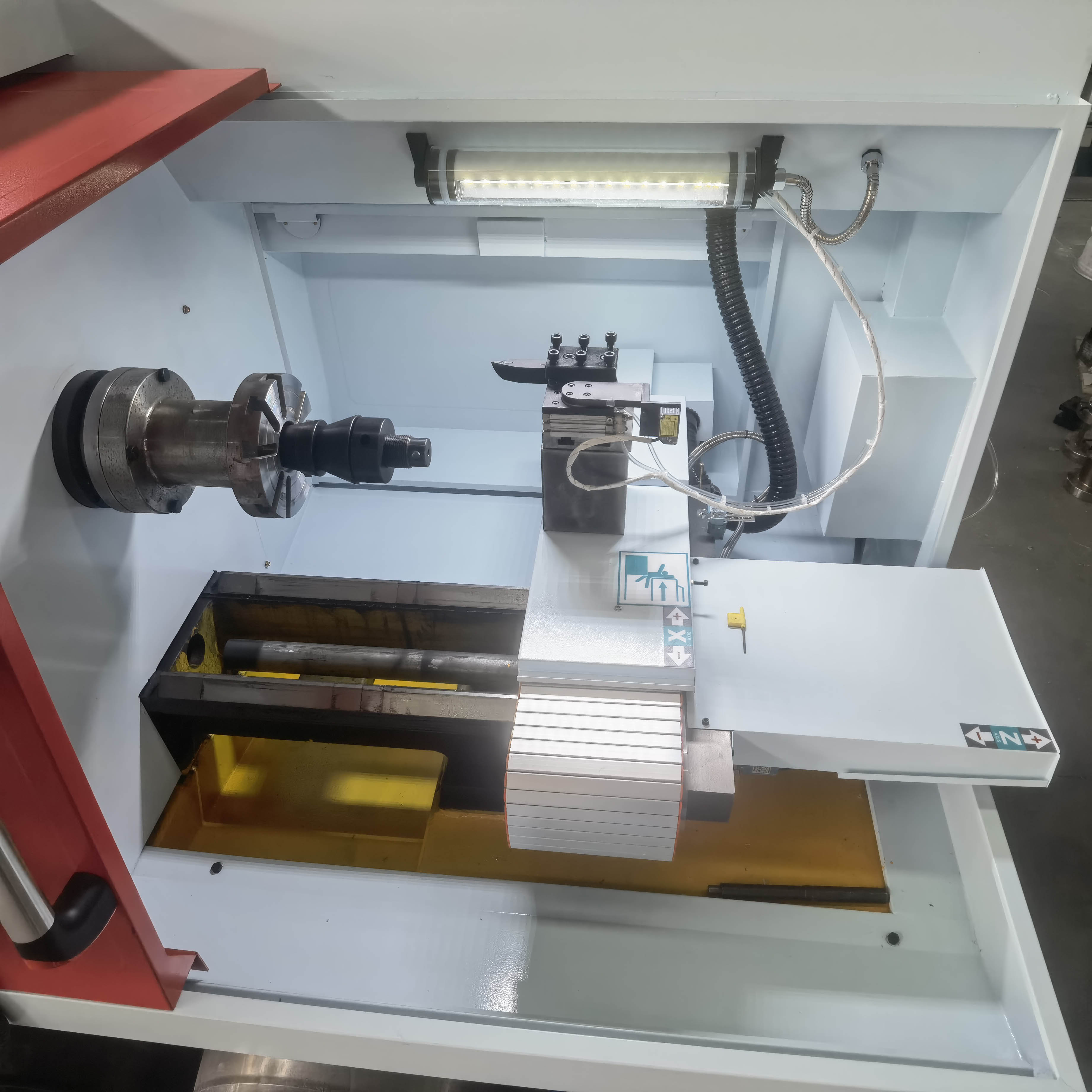 Factory Price CE Certified Fully Automatic CNC Lathe Machine for Alloy Rim Repair 220V Heavy Duty Horizontal Wheel Rim Repair