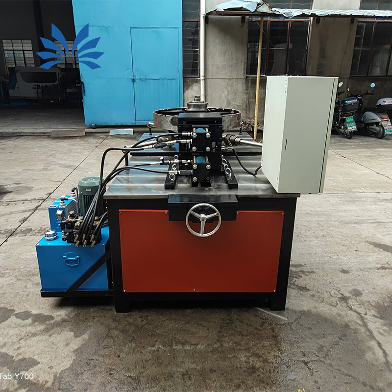 Heavy Duty Flanging Machine with Adjustable Diameter