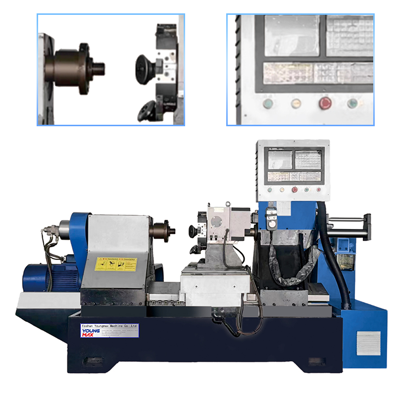 Aluminium Pot Making Production Line Lathe Automatic Cnc Metal Spinning Machine Cookware Mold Spinning Machine
