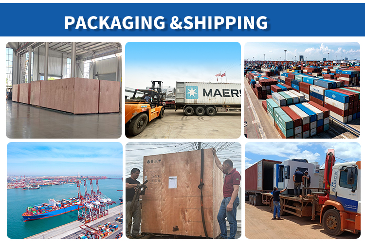 Machine packaging and delivery