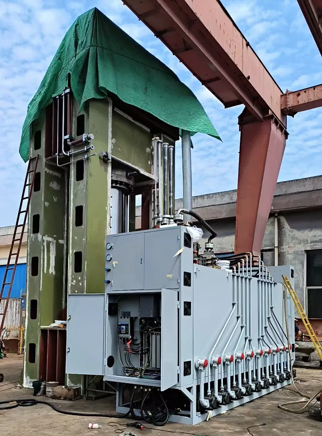 1600 Tons Dished End Dished Tank Head Tank Deep Drawing Hydraulic Press Machine Container End Cover Head Drawing Machine