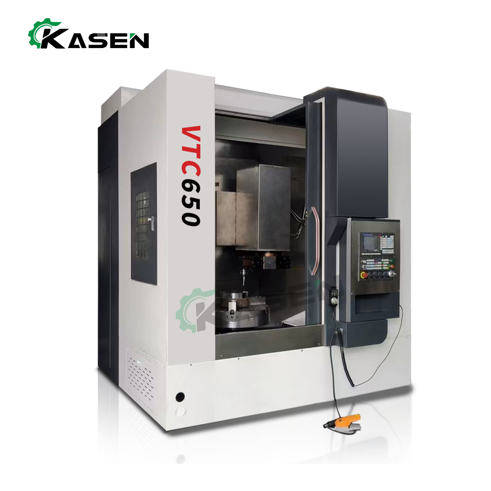 High Precision Cnc Vertical Lathe With High Speed Large Diameter Metal Machining VTC650 Vertical Cnc Lathe Machine