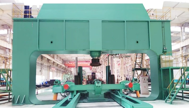 Heavy Duty Dish Pressing Machine Industrial Tank Head Edge Flanging &amp; Spinning Machine