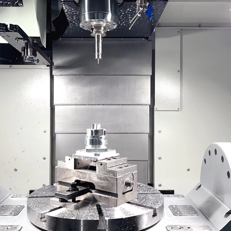 CNC Machine Interior