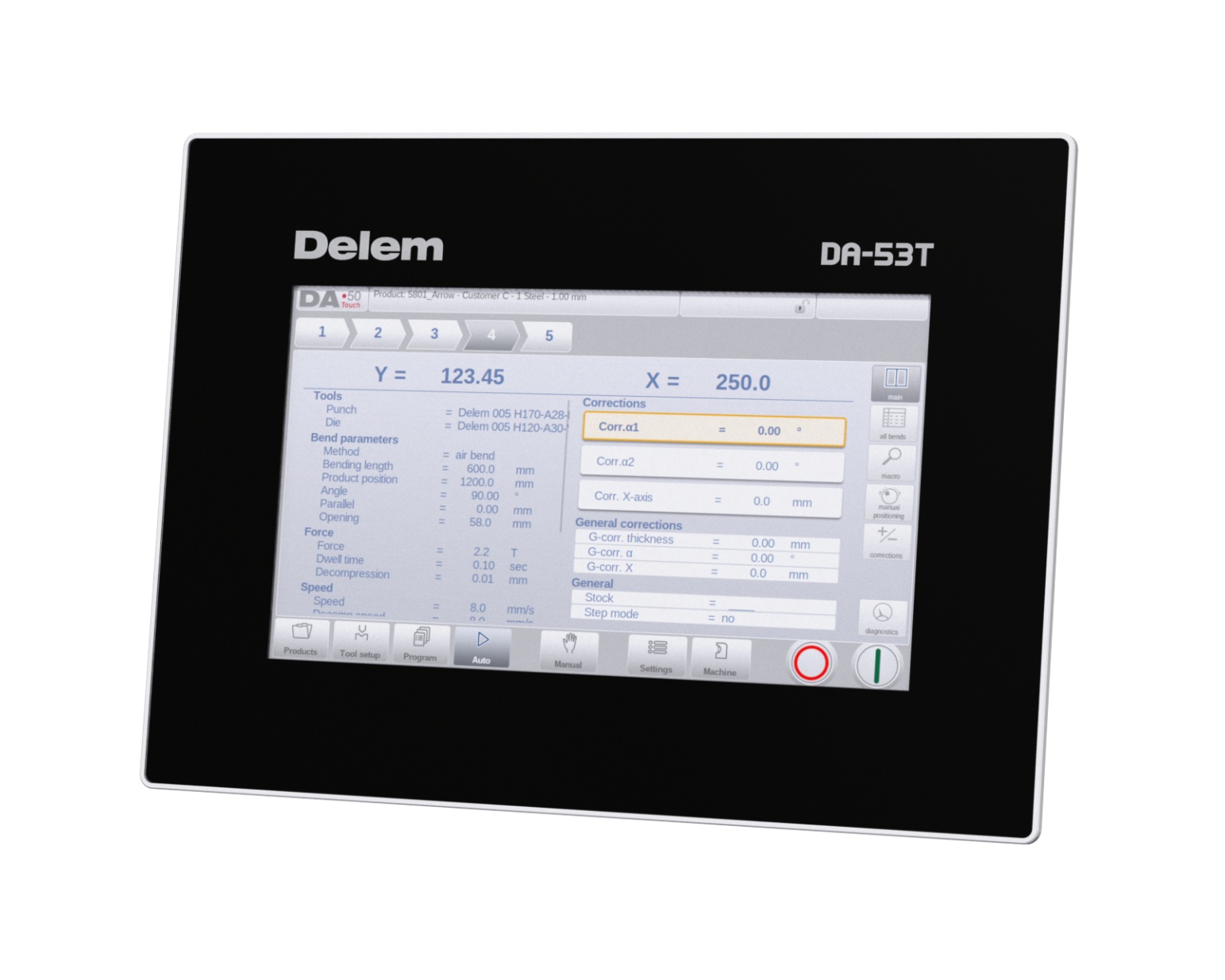 Delem DA-53T Controller