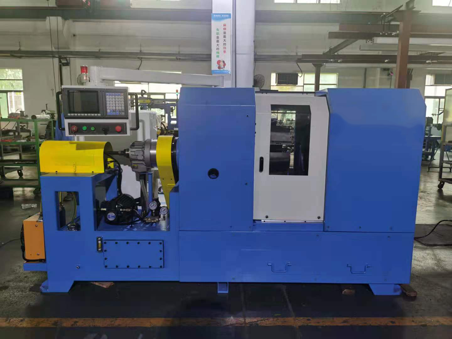 CNC Metal Tube End Spinning Flow Forming Machine