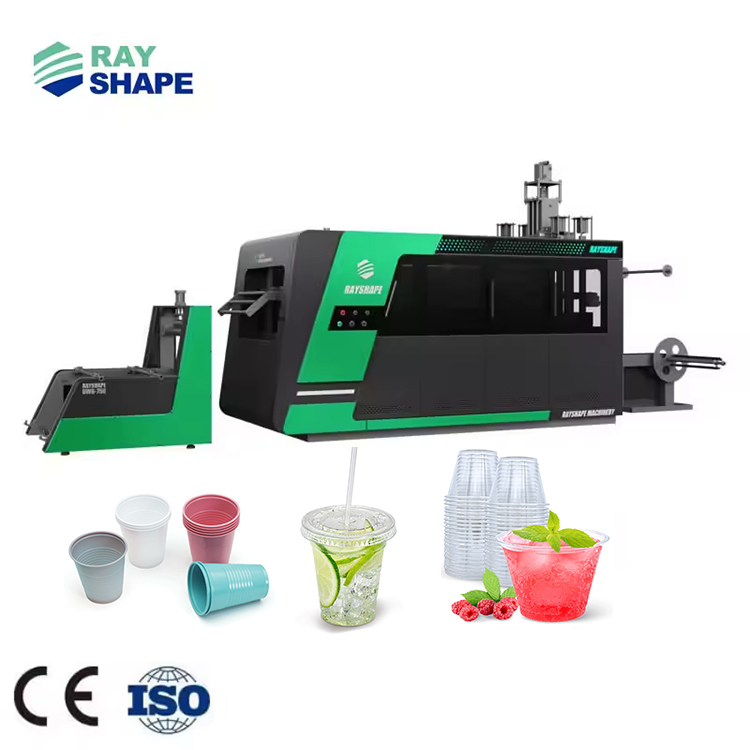 Automatic Food Tray Forming Machine for Bowl Plate Cup Box Making (PP/PET/PS)-High Productivity Energy Saving