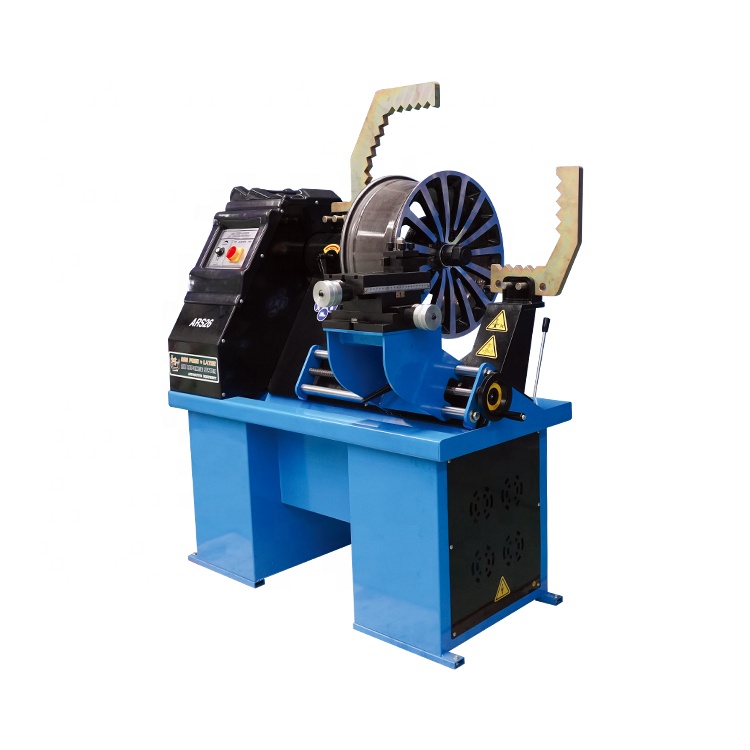 High Performance Alloy Wheel Rim Straightening Lathe Machine with Lathe Function ARS26