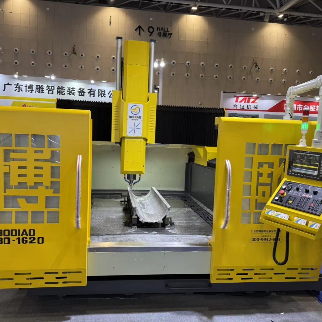 Gantry CNC Machining Center for Die &amp; Mold Making 5-Axis BT40 Spindle Single Spindle Auto Tool Changer High Precision