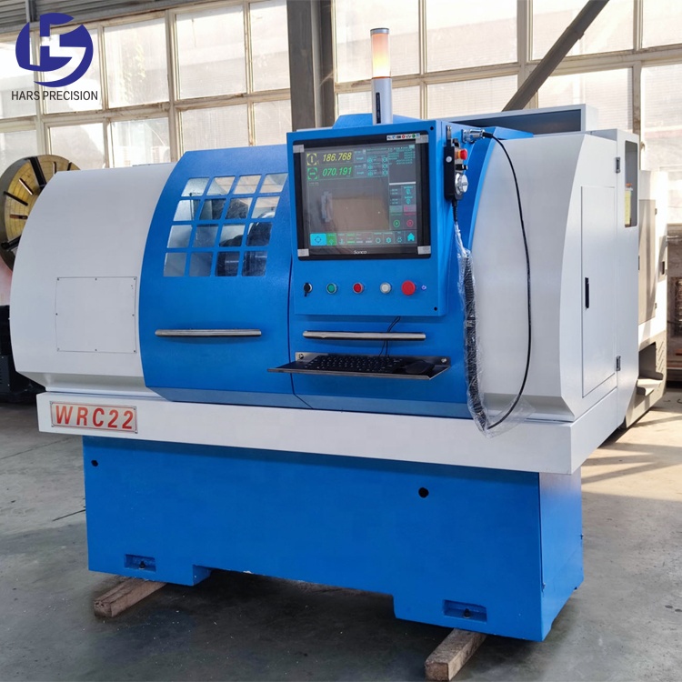 WRC22 Full Automatic Car Diamond Cut Rim Repair Machine for Sale Cnc Alloy Wheel Lathe