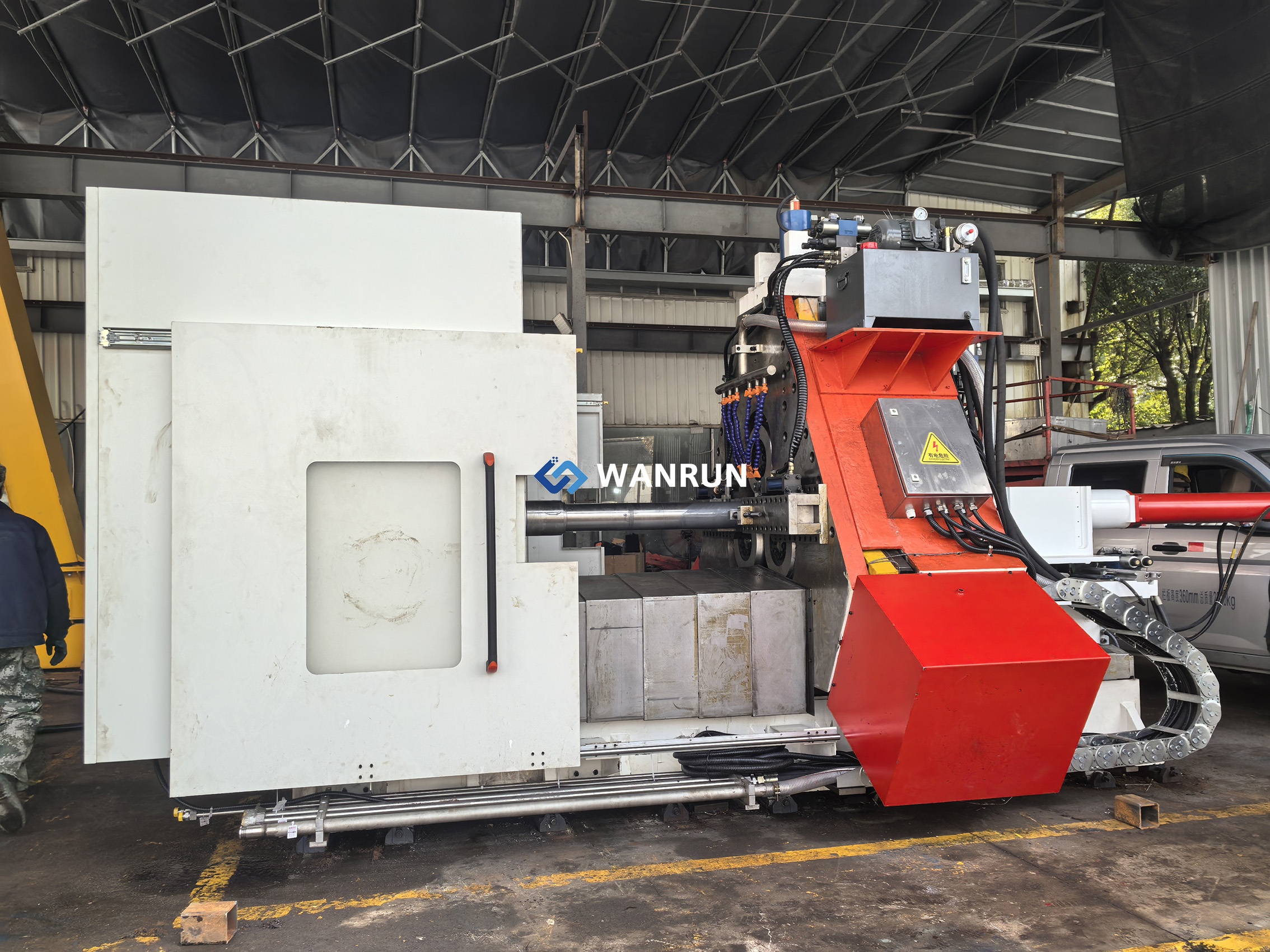 WR200-3T Three Roller Cnc Flow Forming Machine for Seamless Pipe