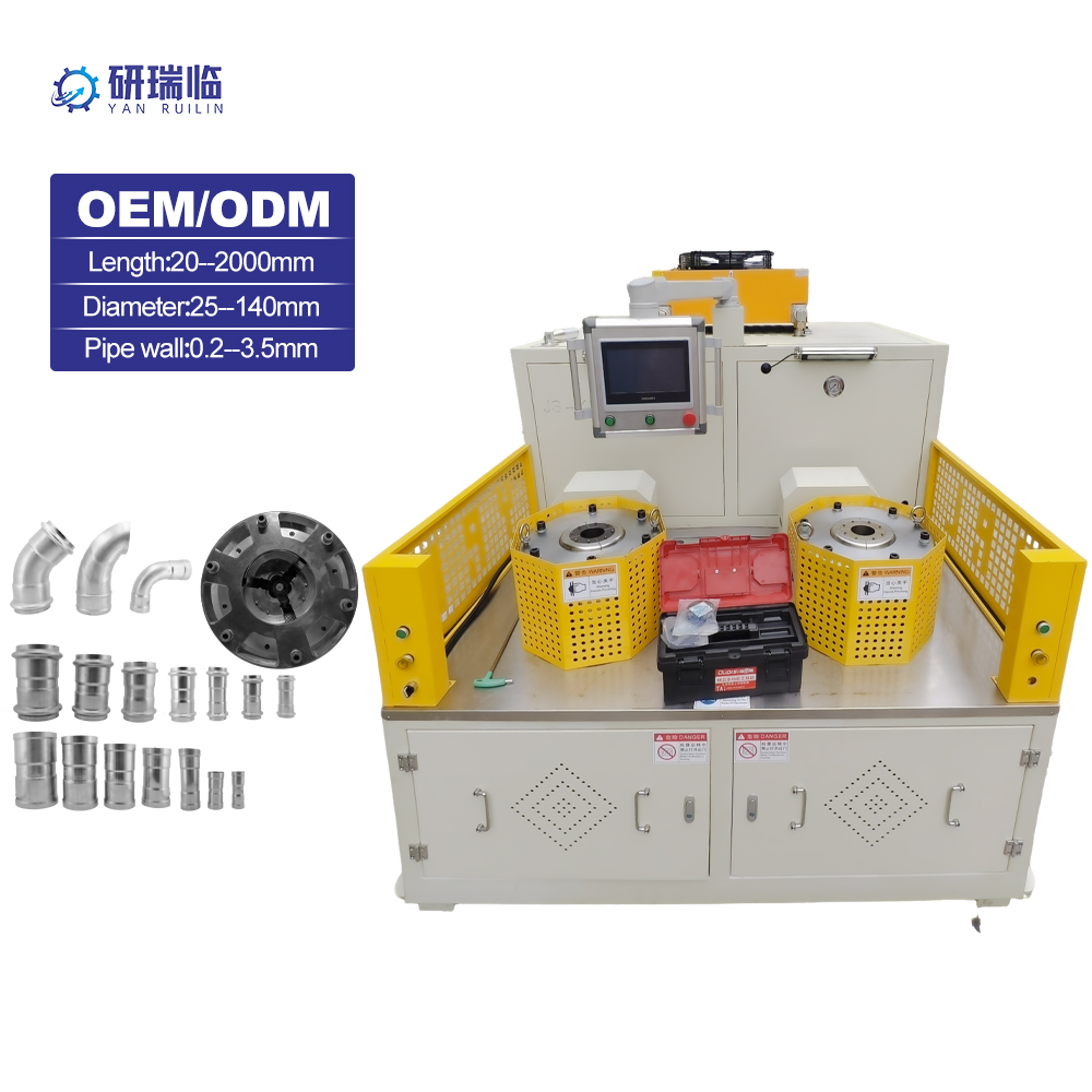 High Efficiency Automatic CNC Stainless Steel Aluminum Tube End Forming Machine with High Accuracy for Press Fitting