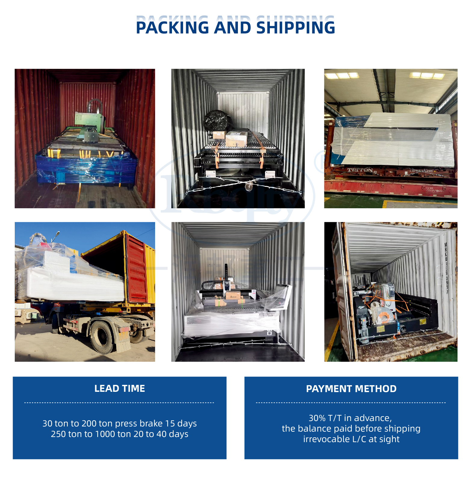 Delivery and Payment Terms