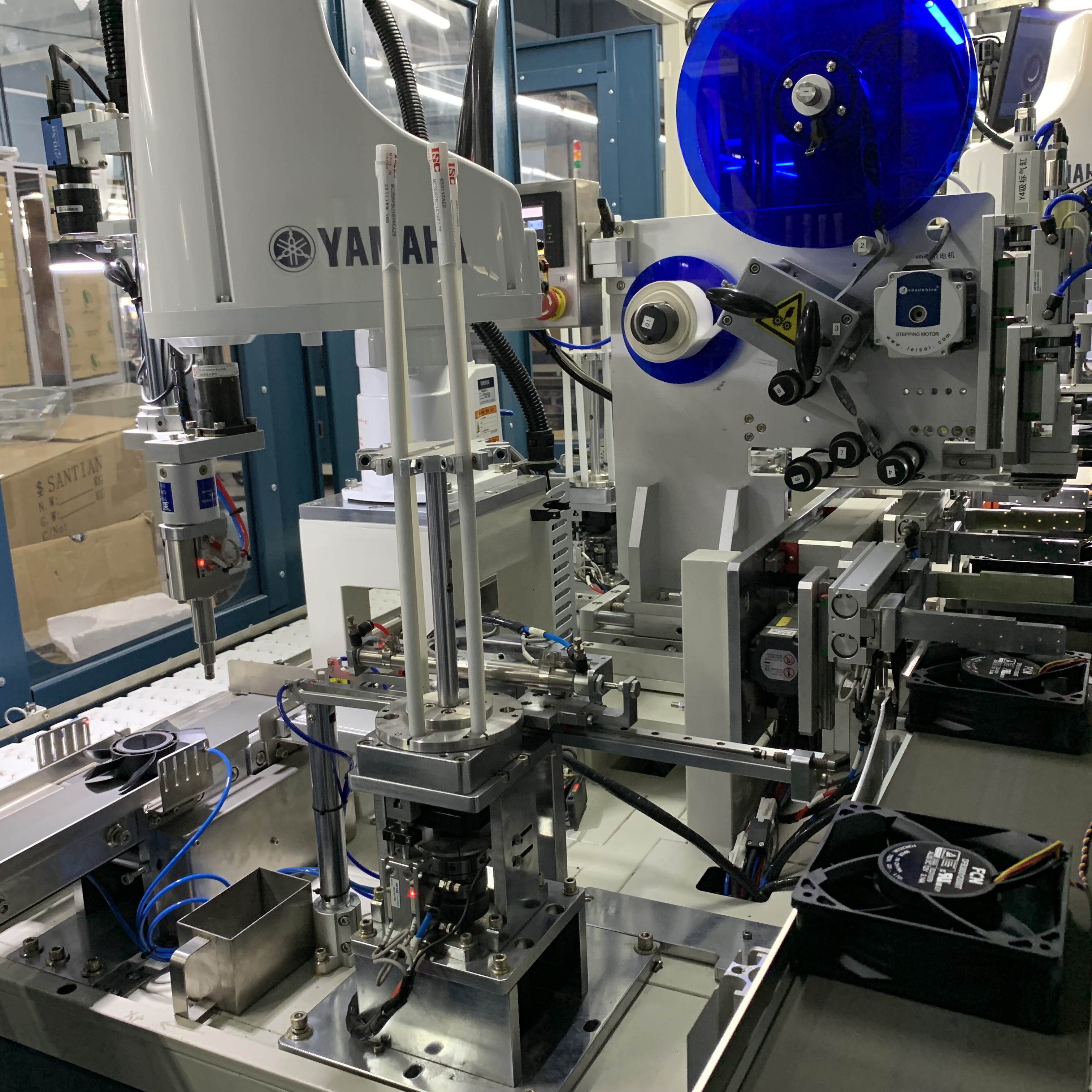 Axial Fan Automated Assembly Line High-Speed Robotic Production System for Industrial &amp; HVAC Cooling Fans