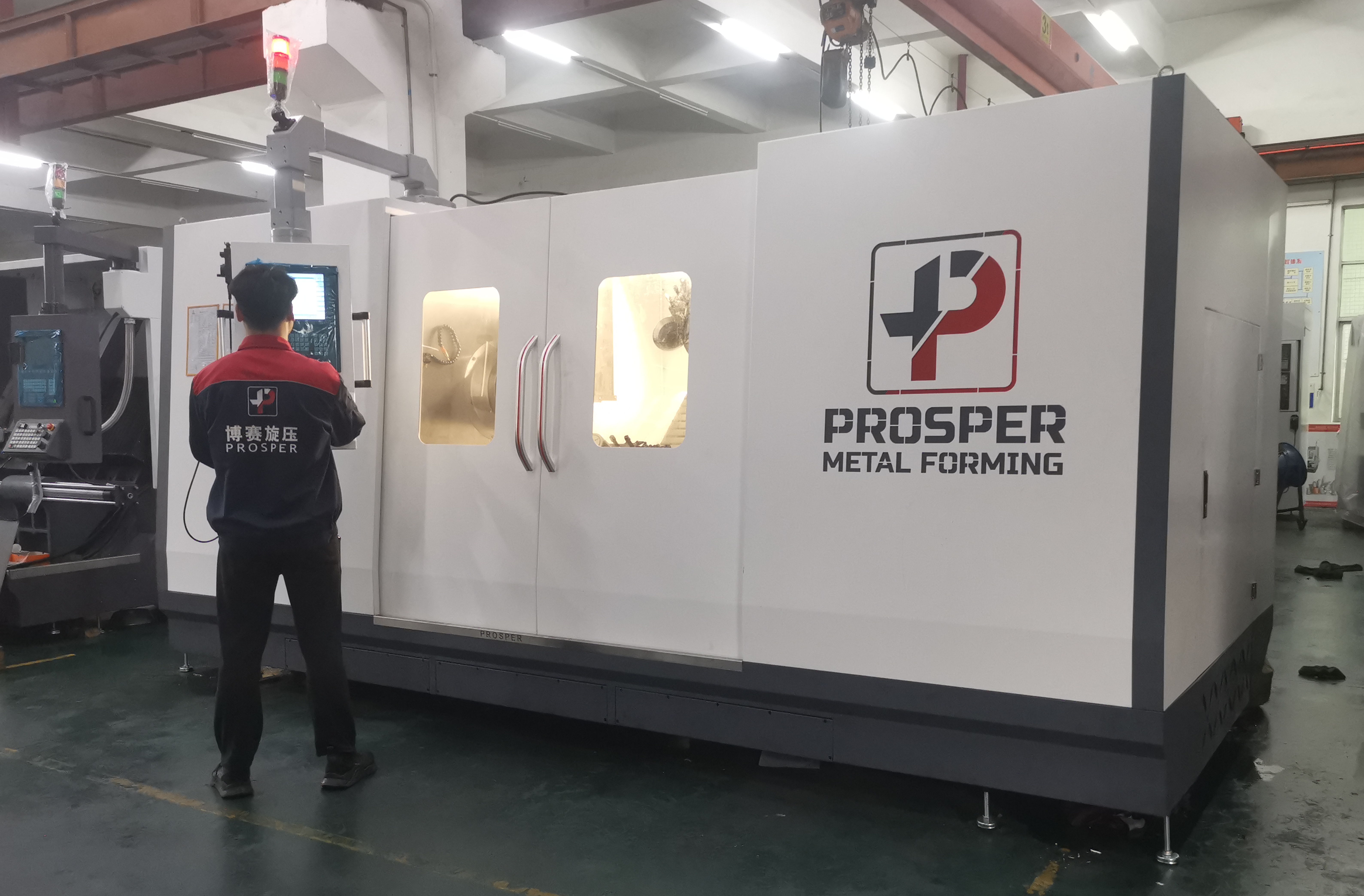 Precision Dish End, Slurry Cap Double Roller CNC Metal Spinning Machine